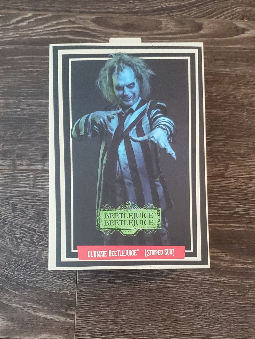 NECA Beetlejuice Striped Suit 7 inch Scale Ultimate Action Figure